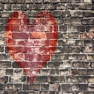 Visual representation of the "heart wall" in The Emotion Code