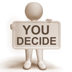 Decision Sign Representing Uncertainty And Making Decisions
